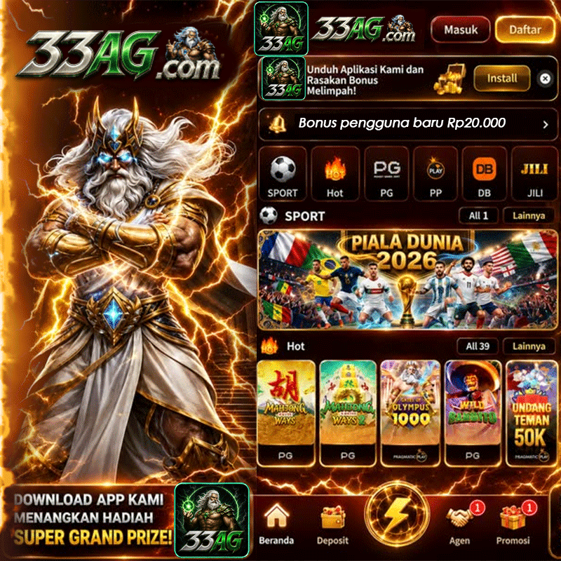 33AG - Link Alternatif Game Kasino dan Slot Online