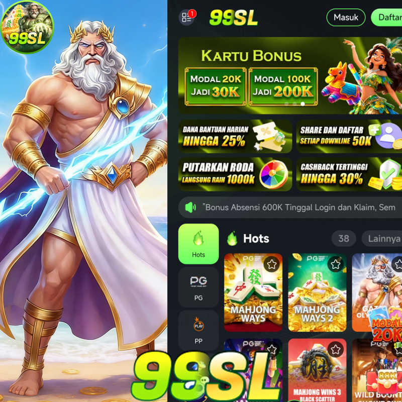 99SL - Pilihan Game PG Soft untuk Penggemar Slot Online